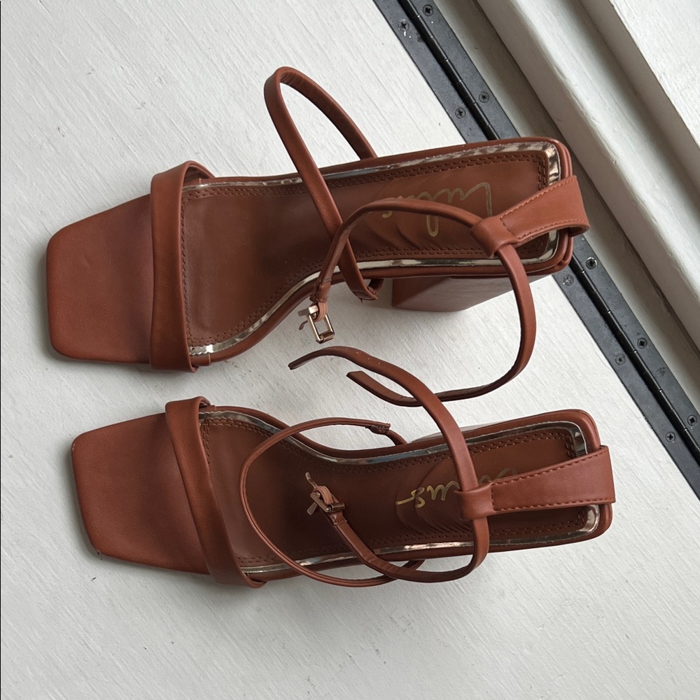 Lulu's Brown Strappy Heels
